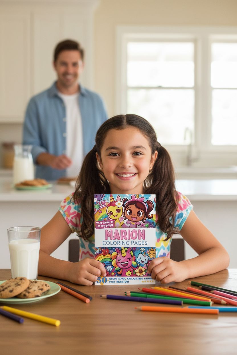 Marion personal coloring pages