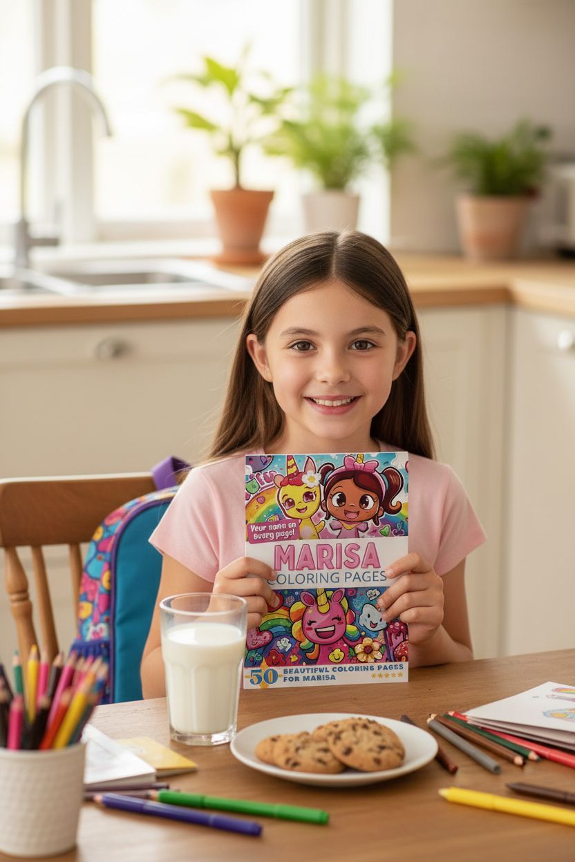 Marisa personal coloring pages