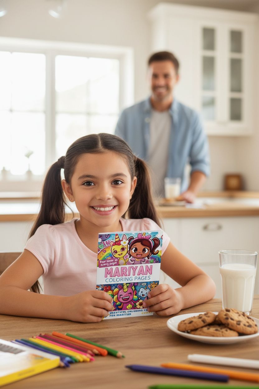 Mariyan personal coloring pages