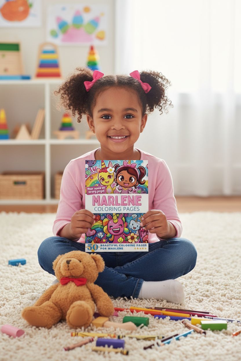 Marlene personal coloring pages