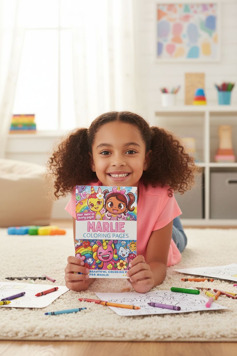 Marlie personal coloring pages