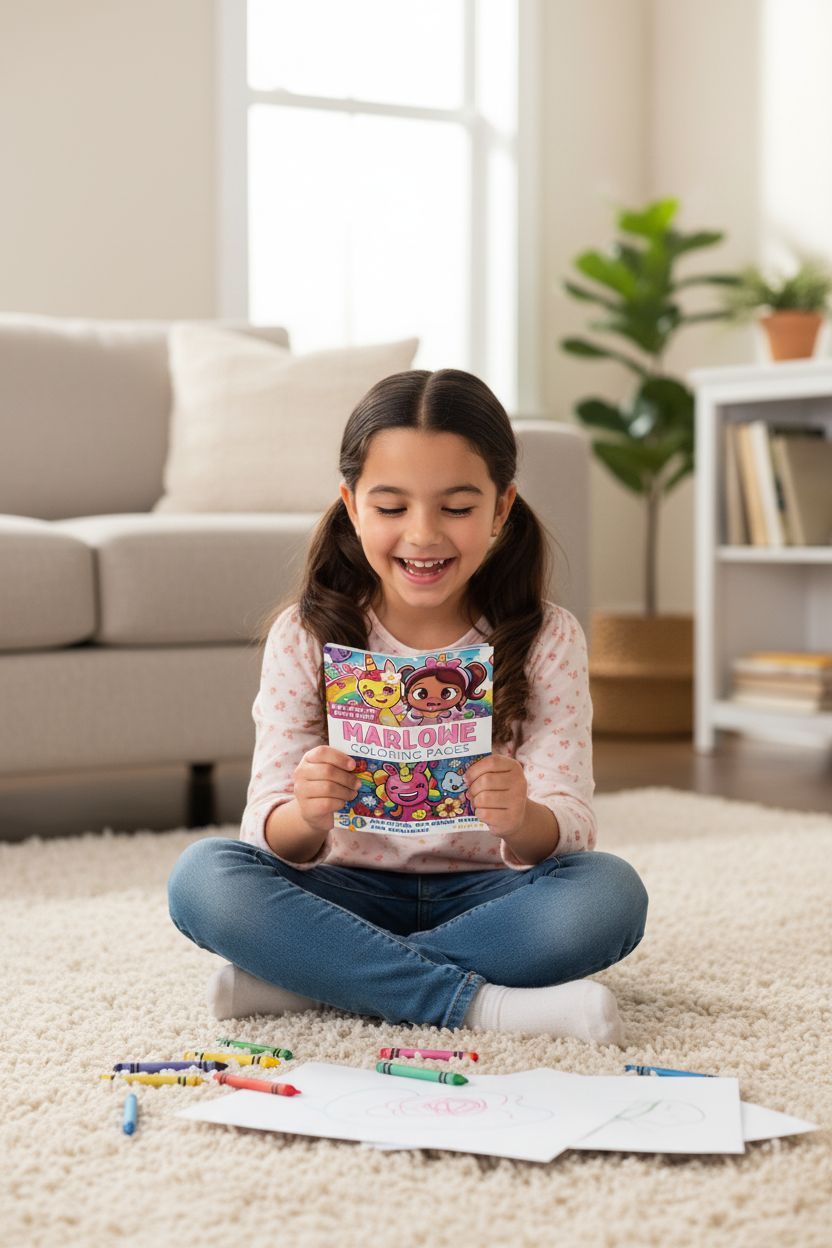 Marlowe personal coloring pages