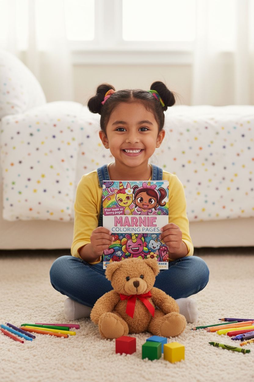 Marnie personal coloring pages