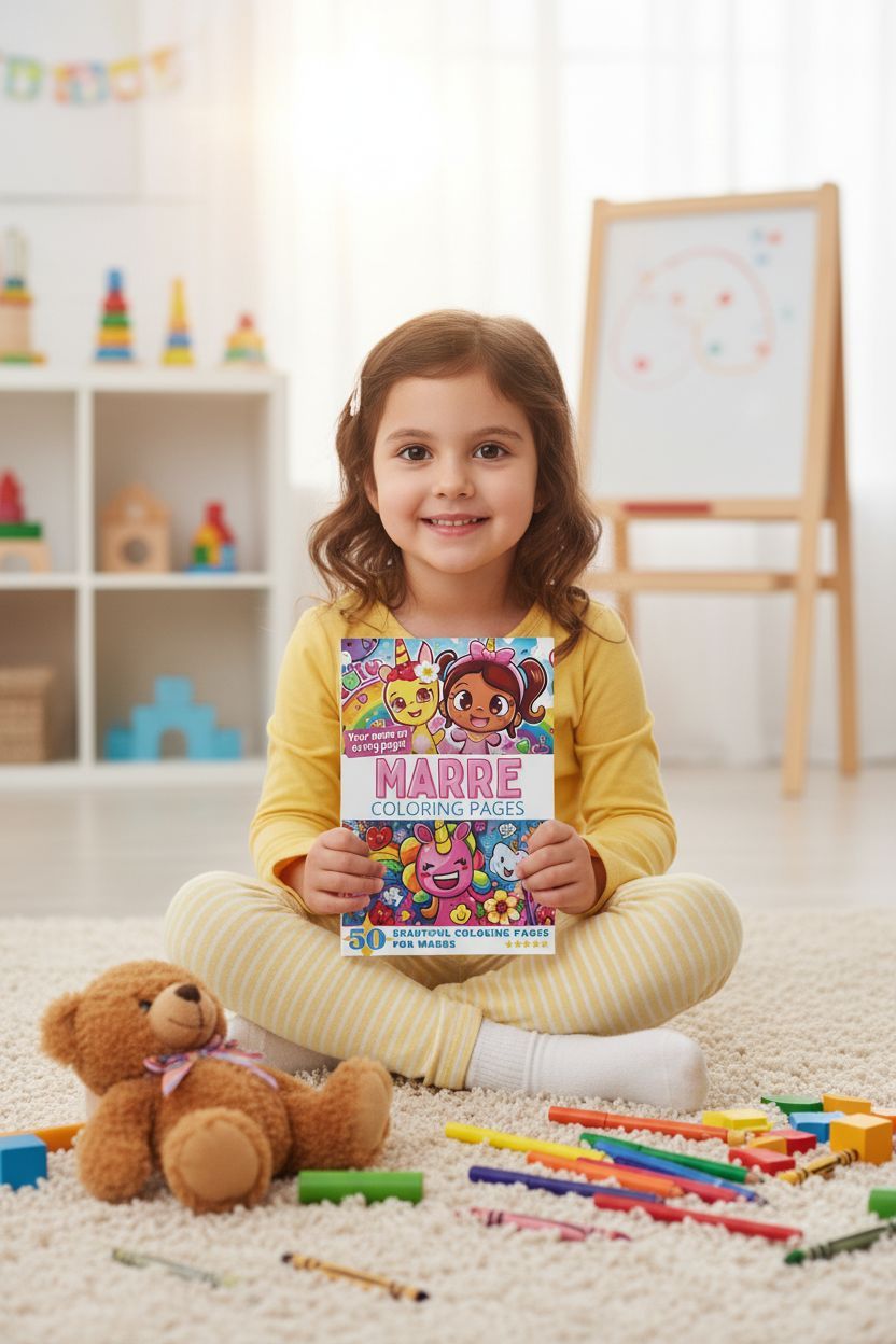 Marre personal coloring pages