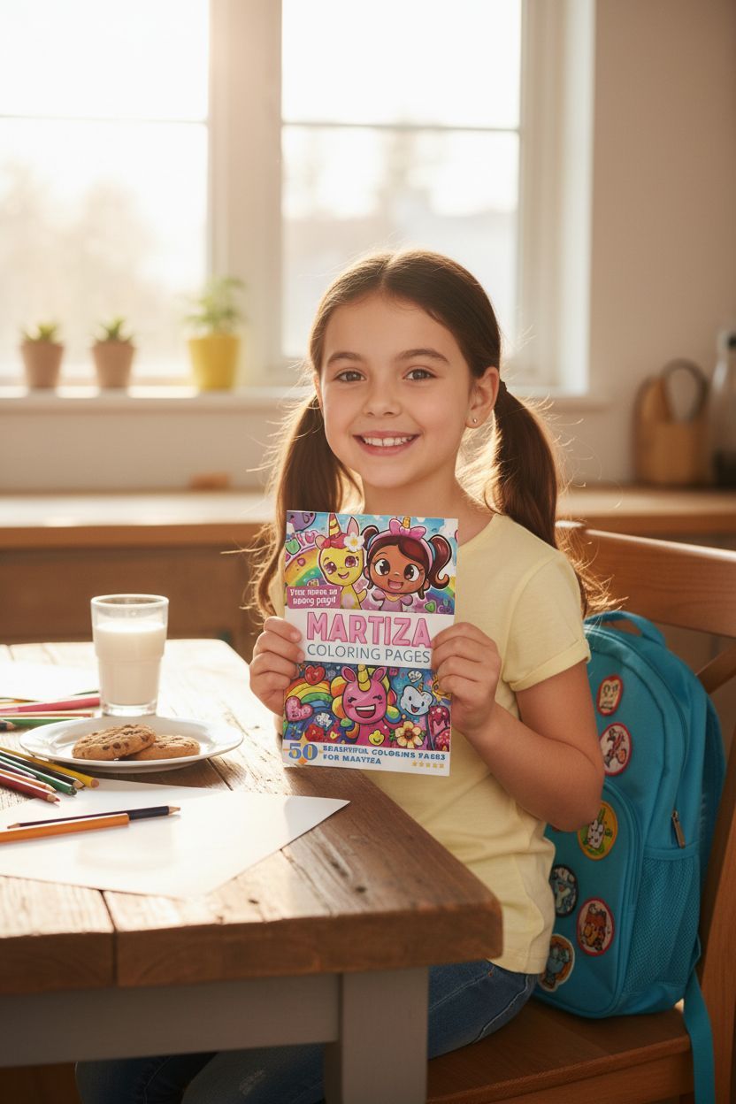 Martiza personal coloring pages