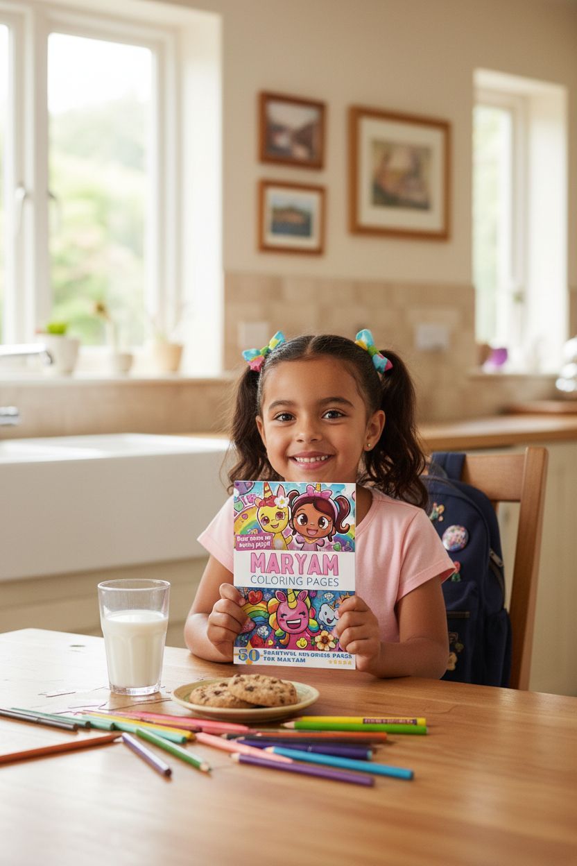 Maryam personal coloring pages