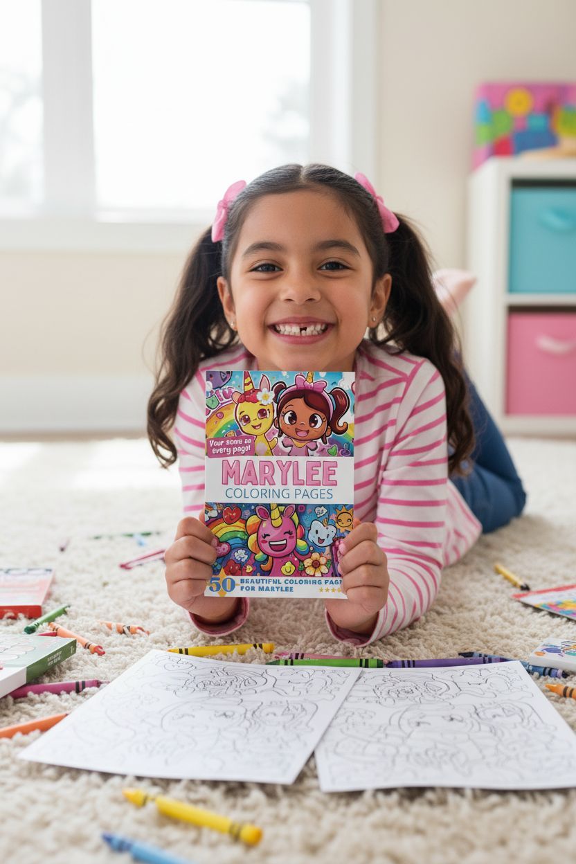 Marylee personal coloring pages