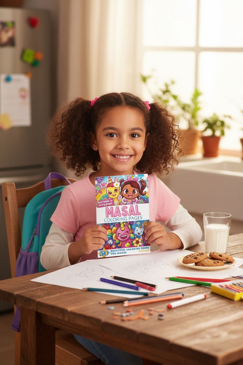 Masal personal coloring pages