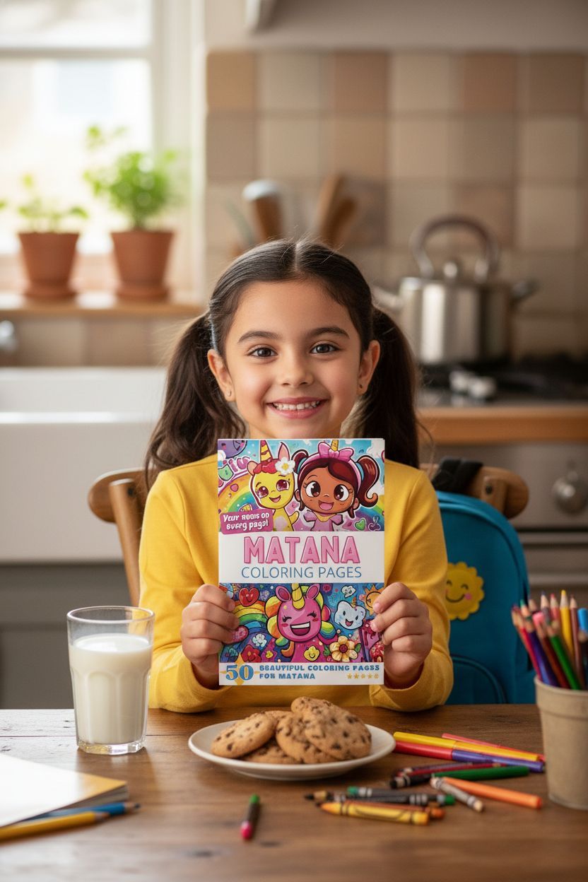 Matana personal coloring pages