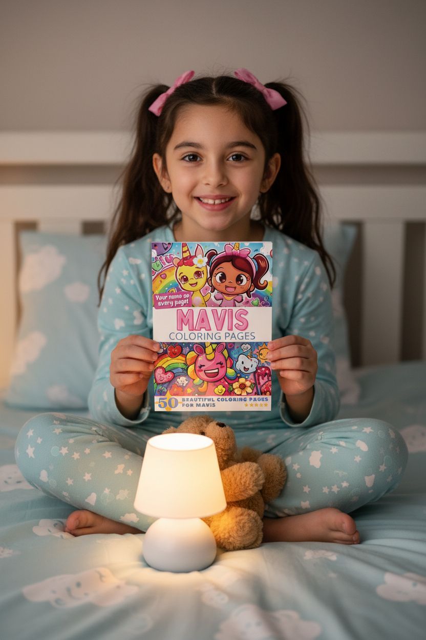 Mavis personal coloring pages