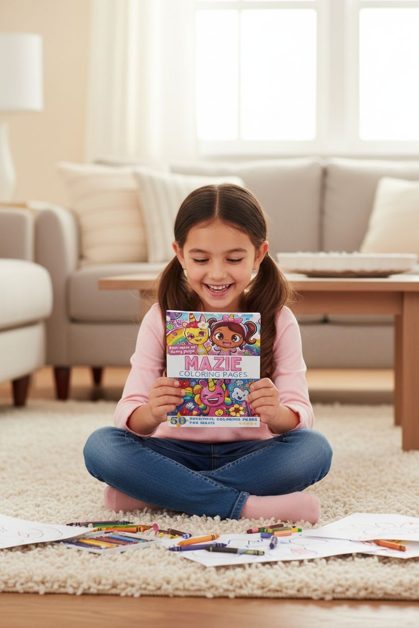 Mazie personal coloring pages