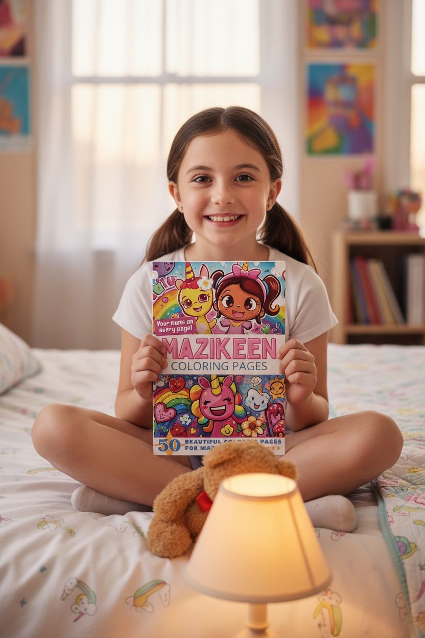 Mazikeen personal coloring pages