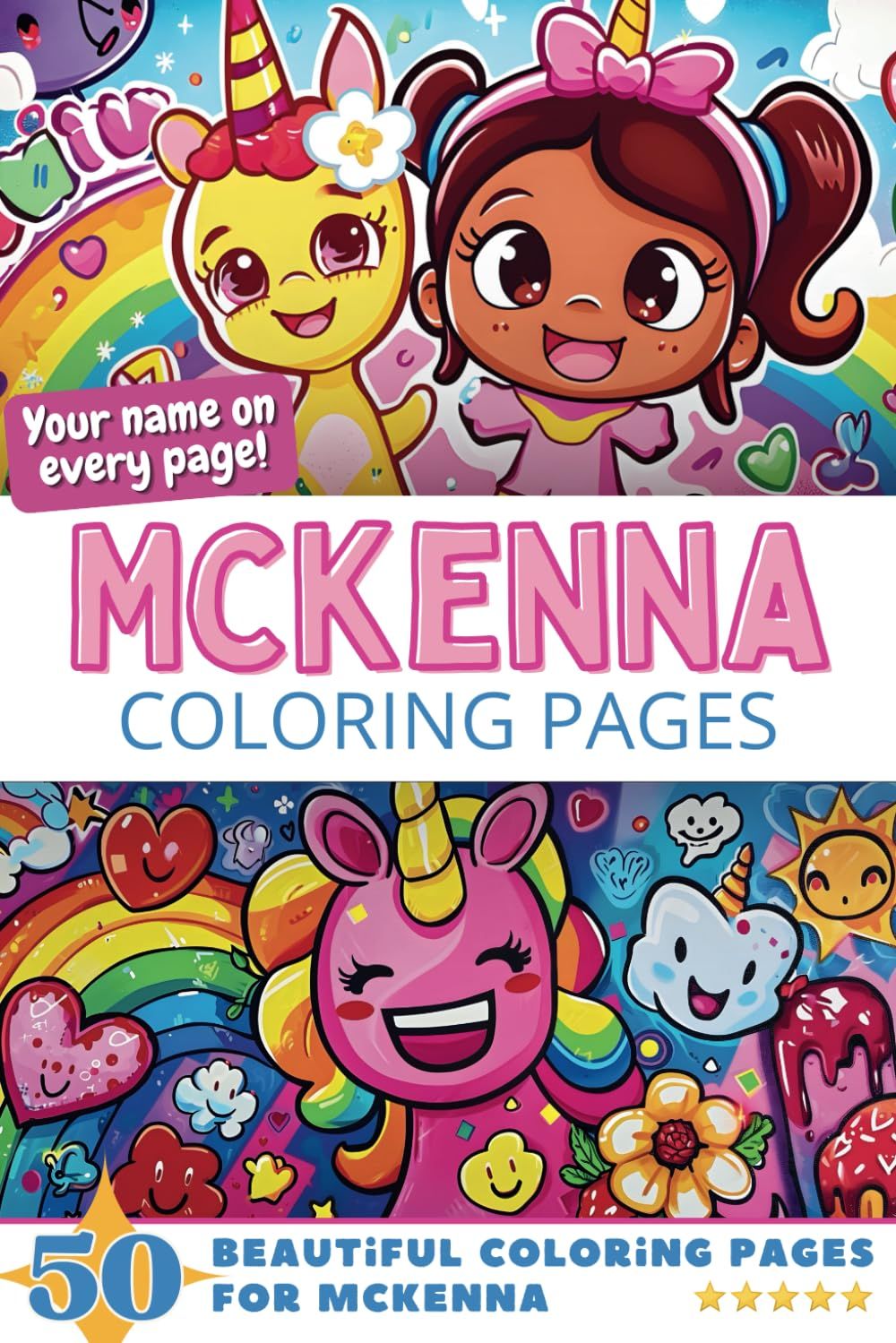 Mckenna Coloring Book Cover