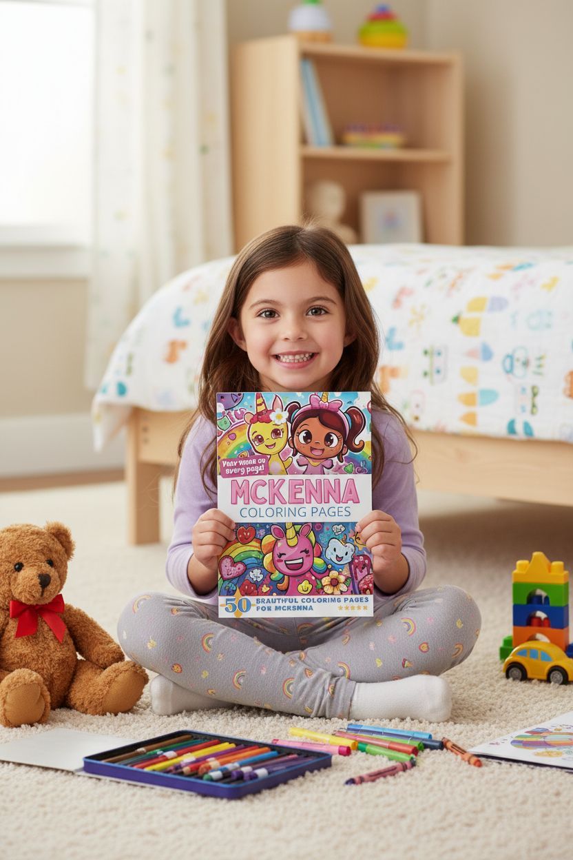 Mckenna personal coloring pages