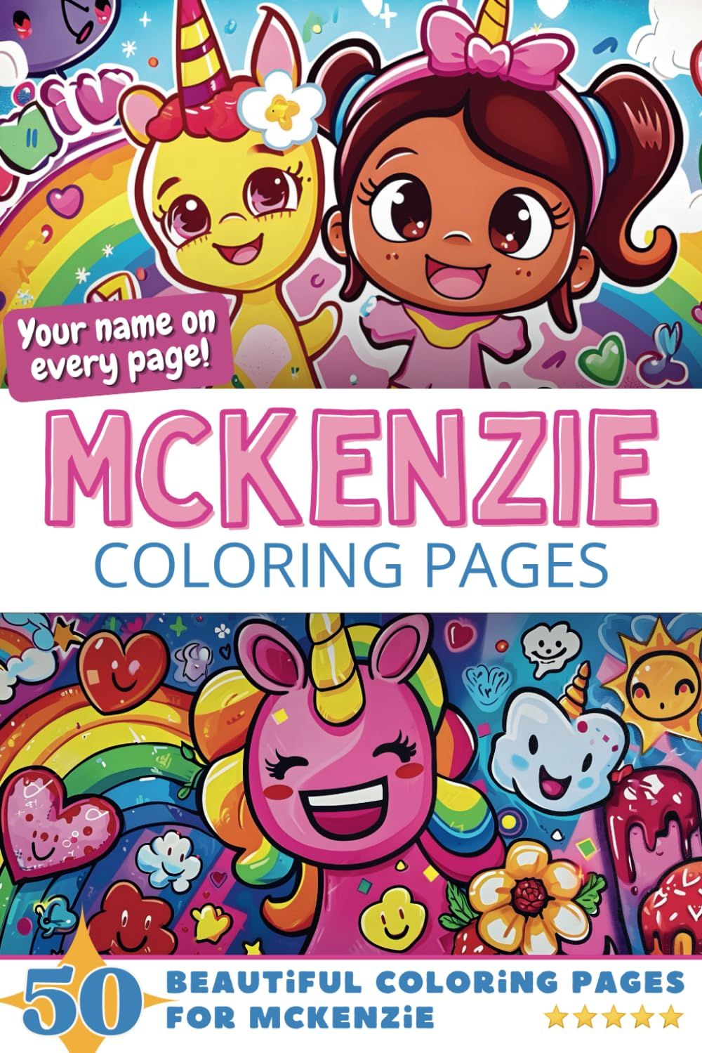 Mckenzie Coloring Book Cover