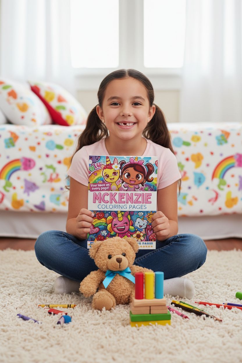 Mckenzie personal coloring pages