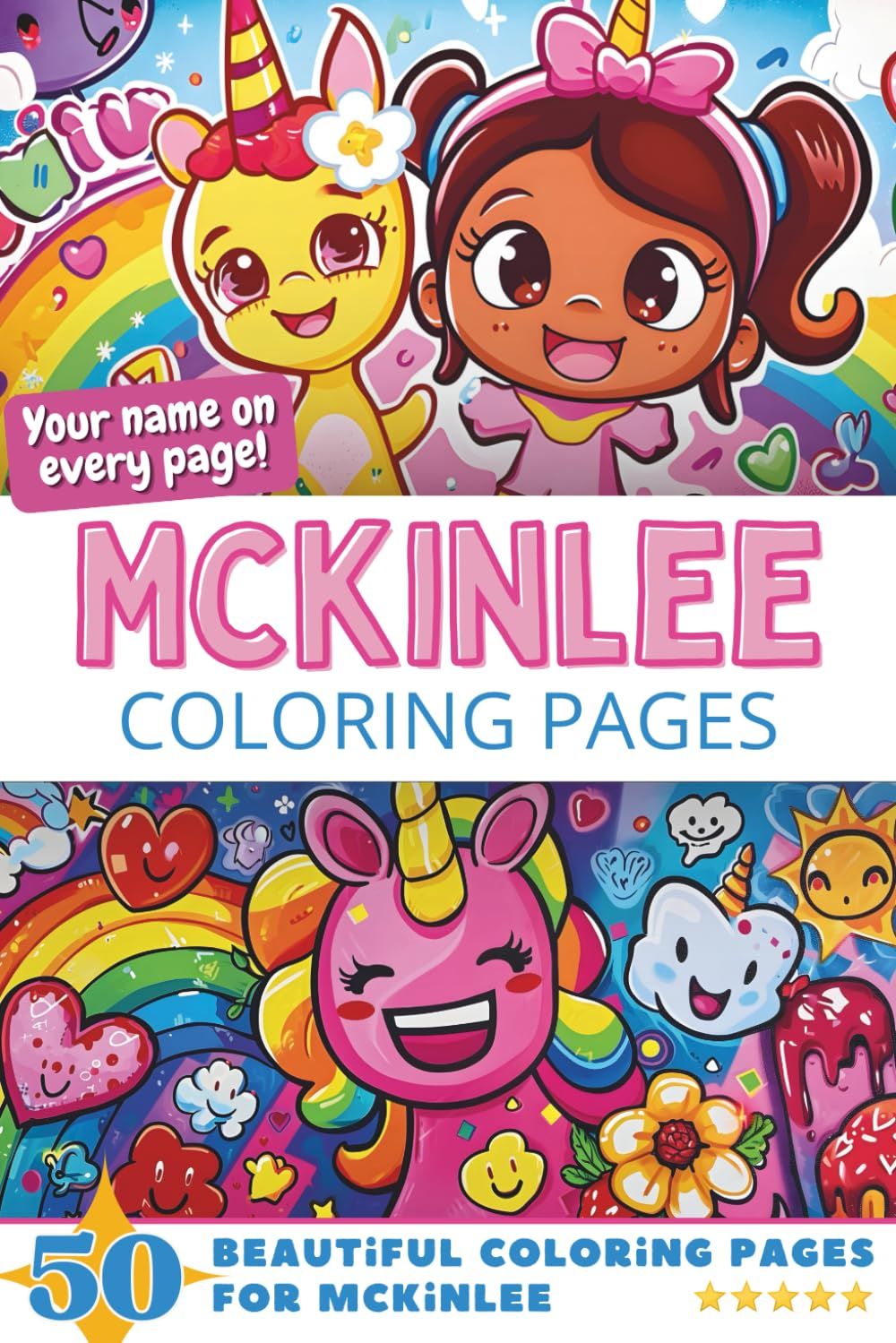 Mckinlee Coloring Book Cover
