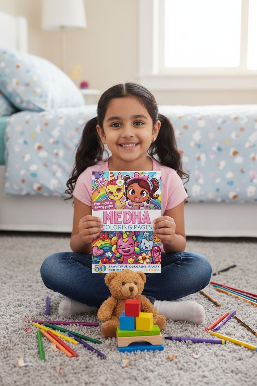 Medha personal coloring pages