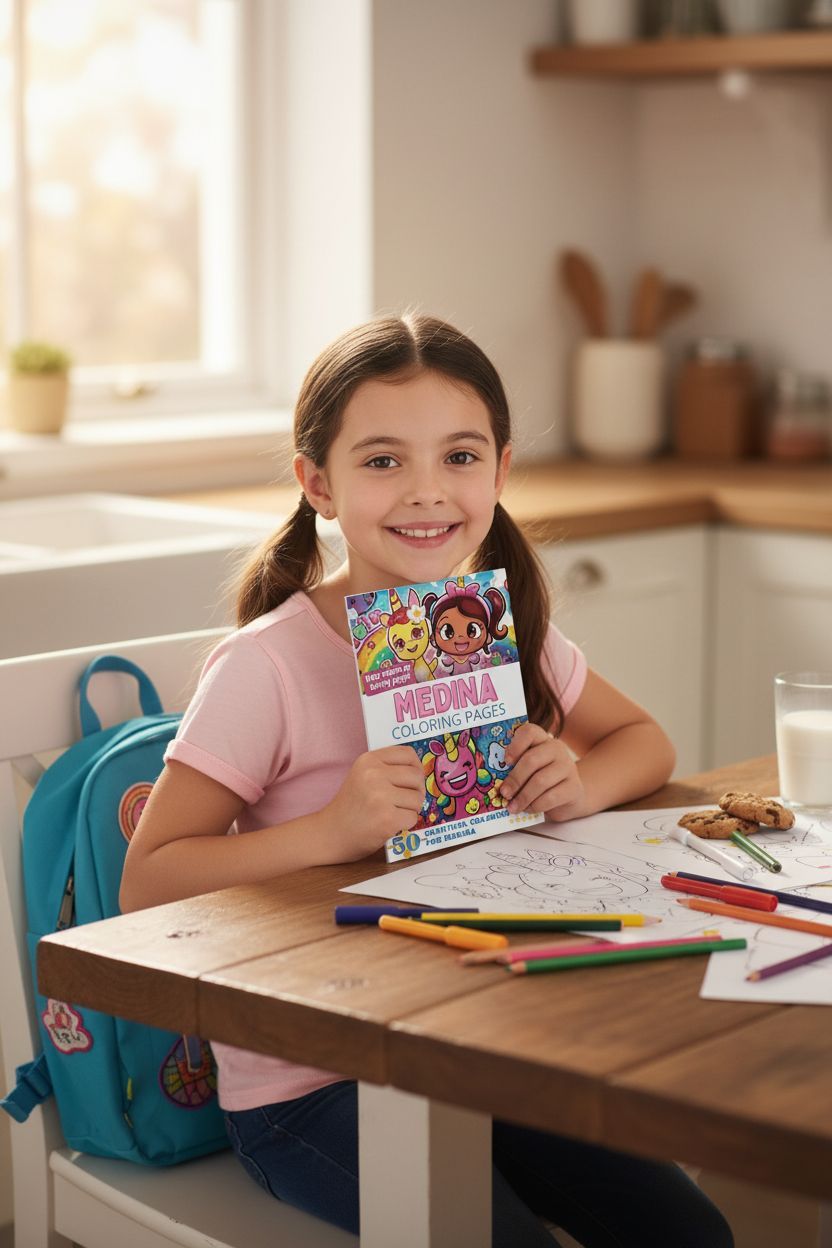 Medina personal coloring pages