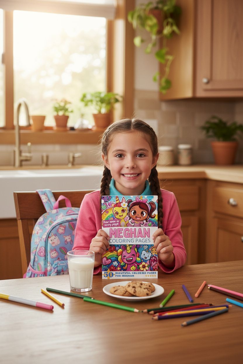 Meghan personal coloring pages