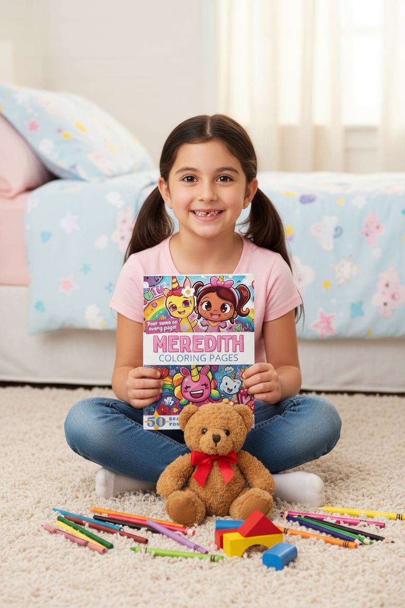 Meredith personal coloring pages