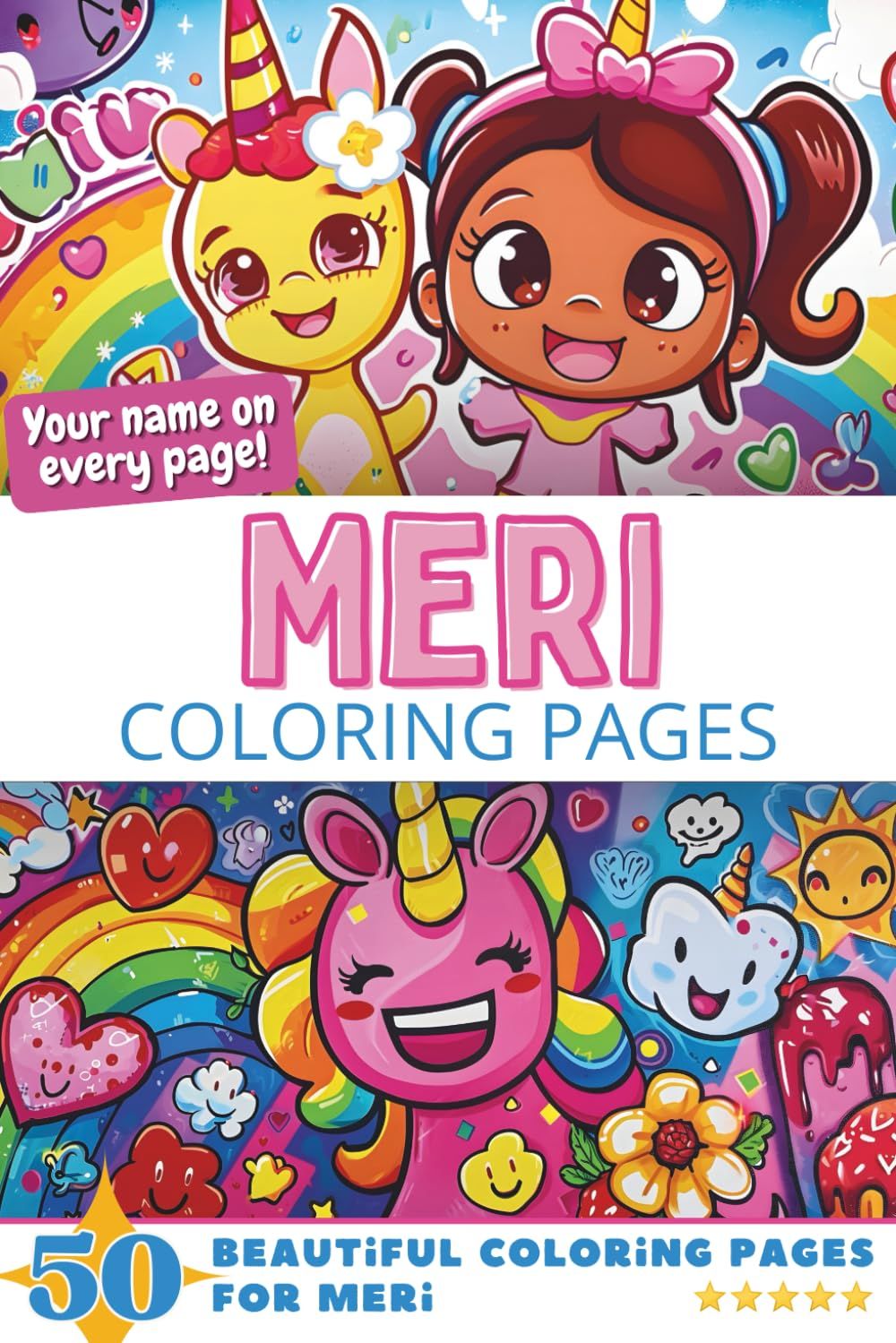 Meri Coloring Book Cover