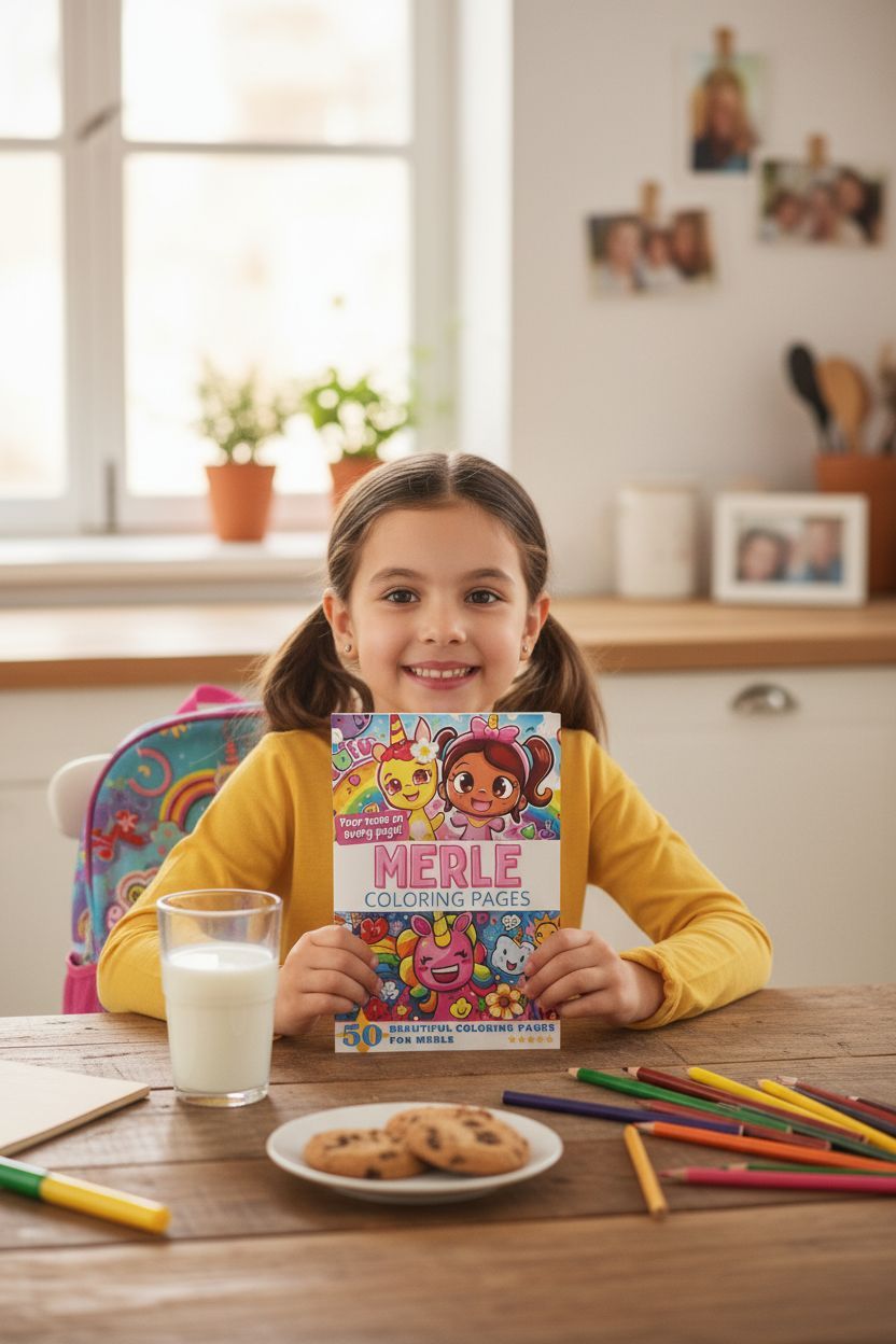 Merle personal coloring pages