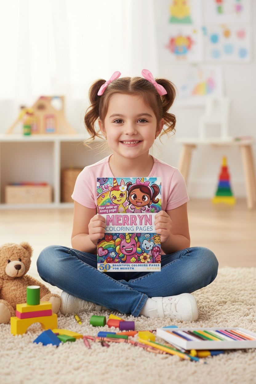 Merryn personal coloring pages