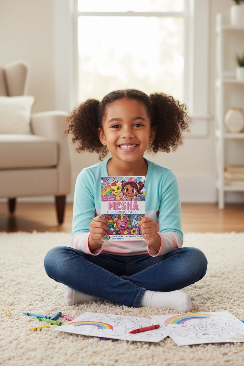 Mesha personal coloring pages