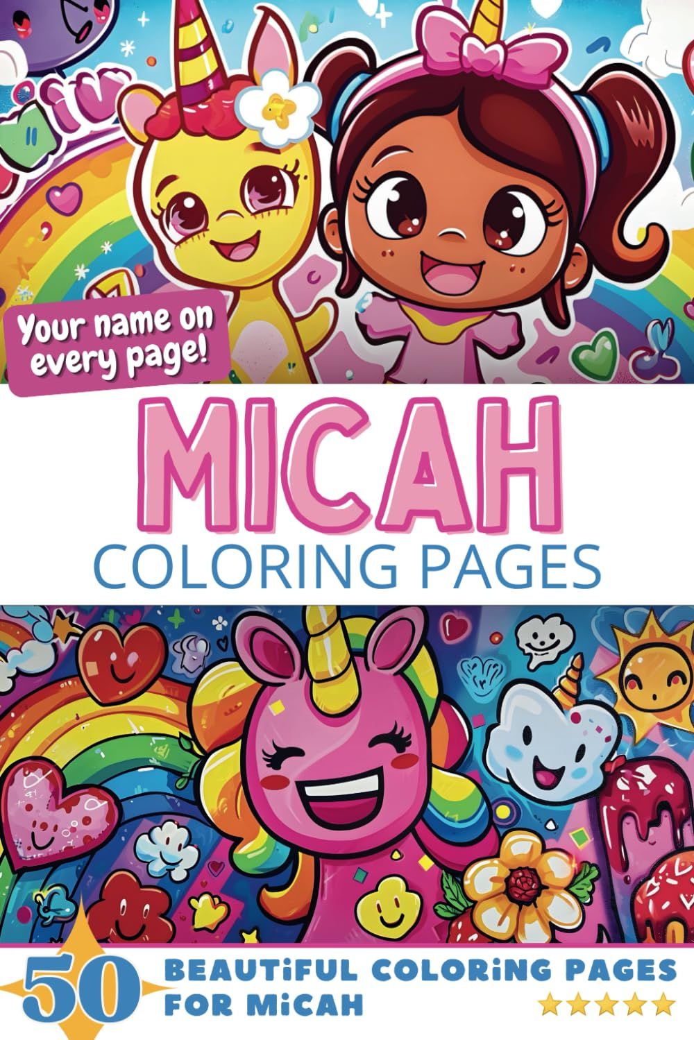 Micah Coloring Book Cover