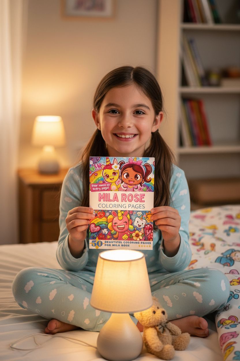 Mila-Rose personal coloring pages