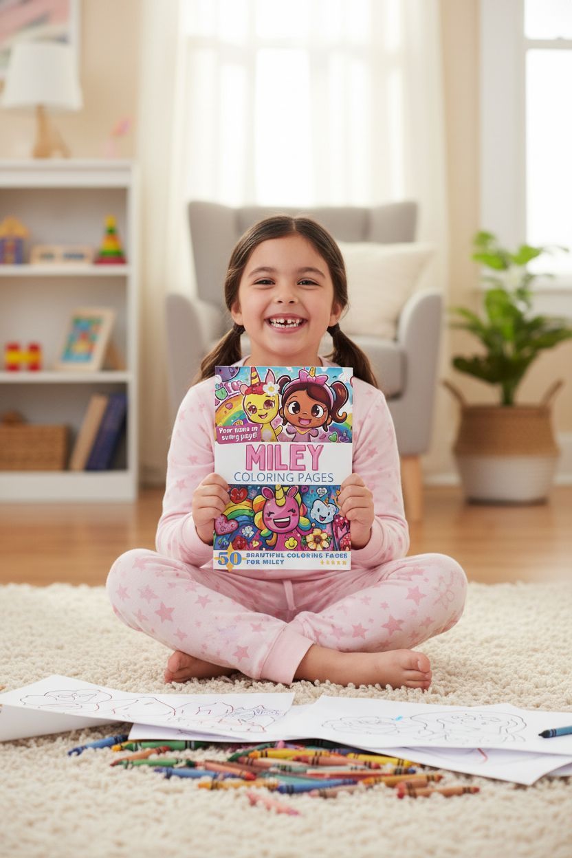 Miley personal coloring pages