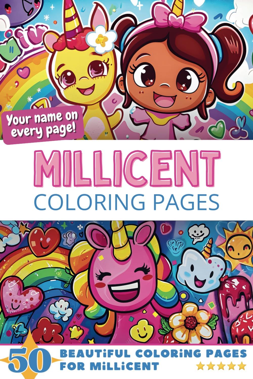 Millicent Coloring Book Cover