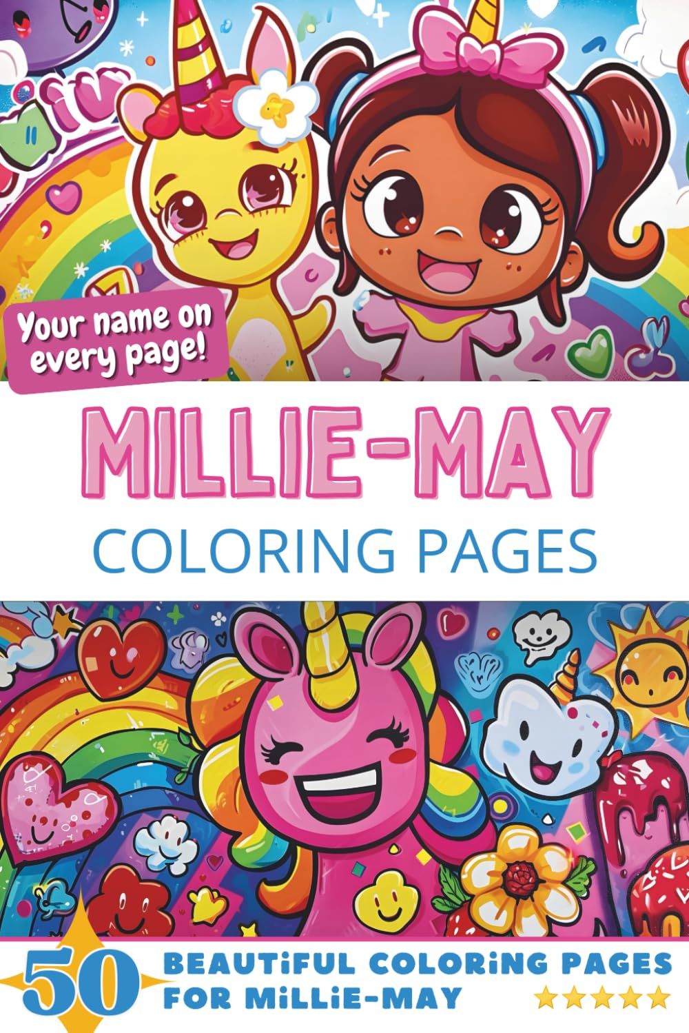 Millie-May Coloring Book Cover