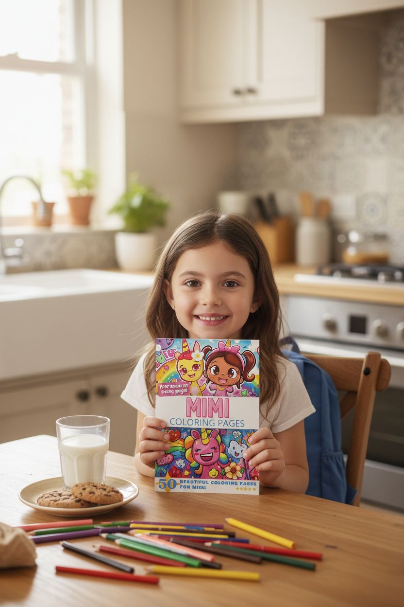 Mimi personal coloring pages