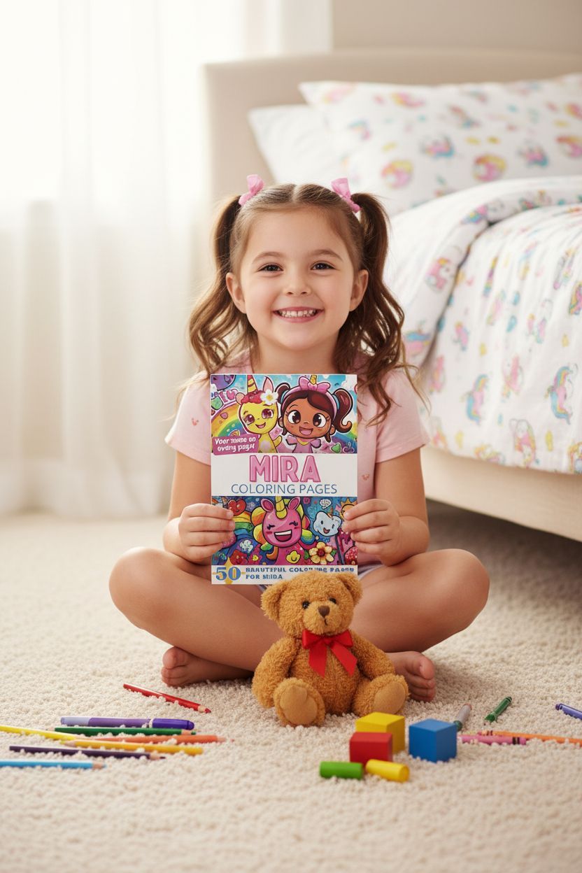 Mira personal coloring pages