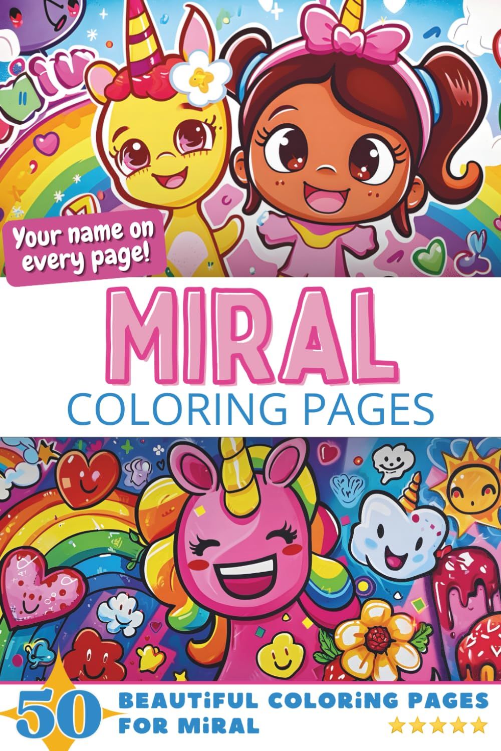 Miral Coloring Book Cover