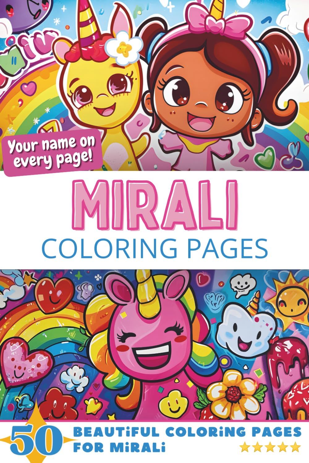 Mirali Coloring Book Cover