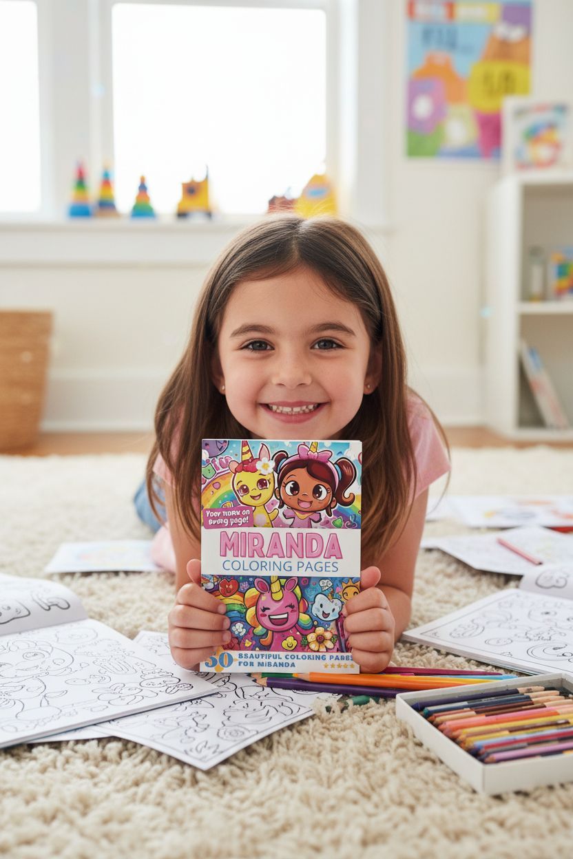 Miranda personal coloring pages