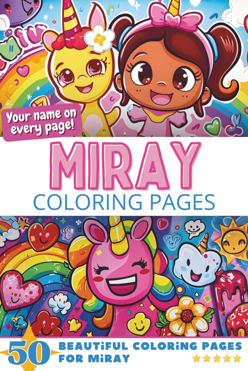 Miray Coloring Book Cover