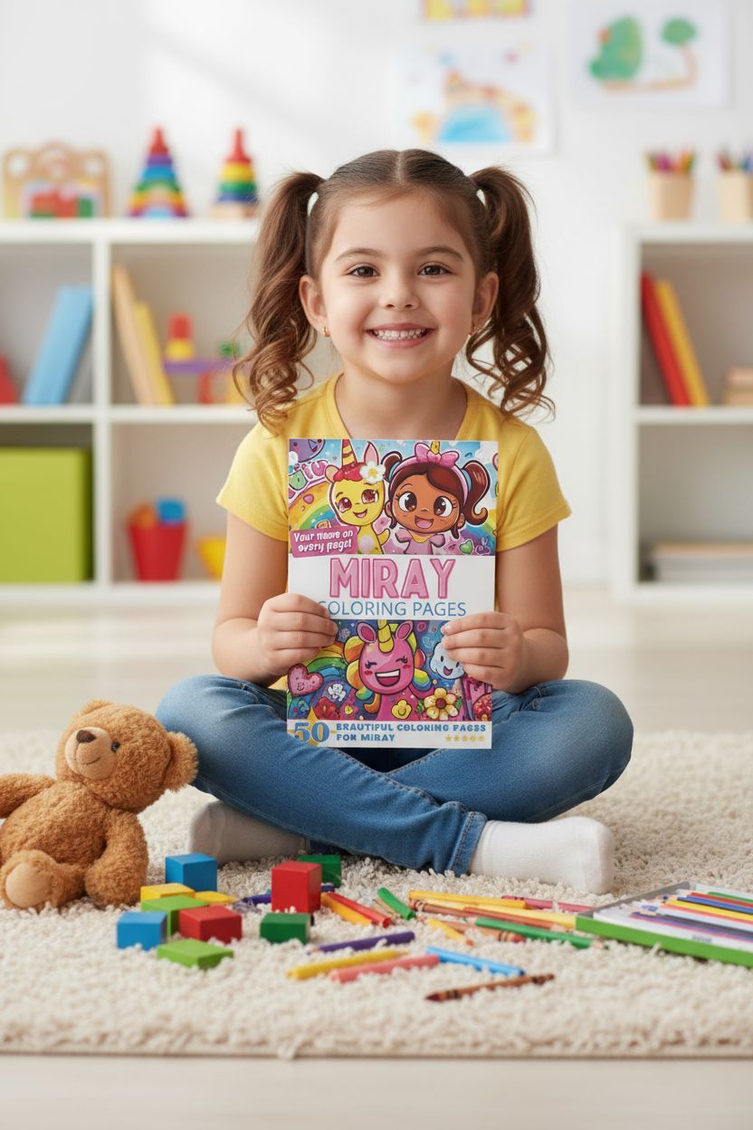 Miray personal coloring pages