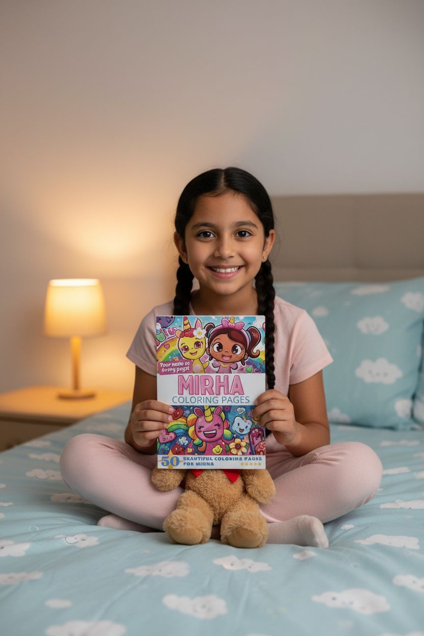 Mirha personal coloring pages