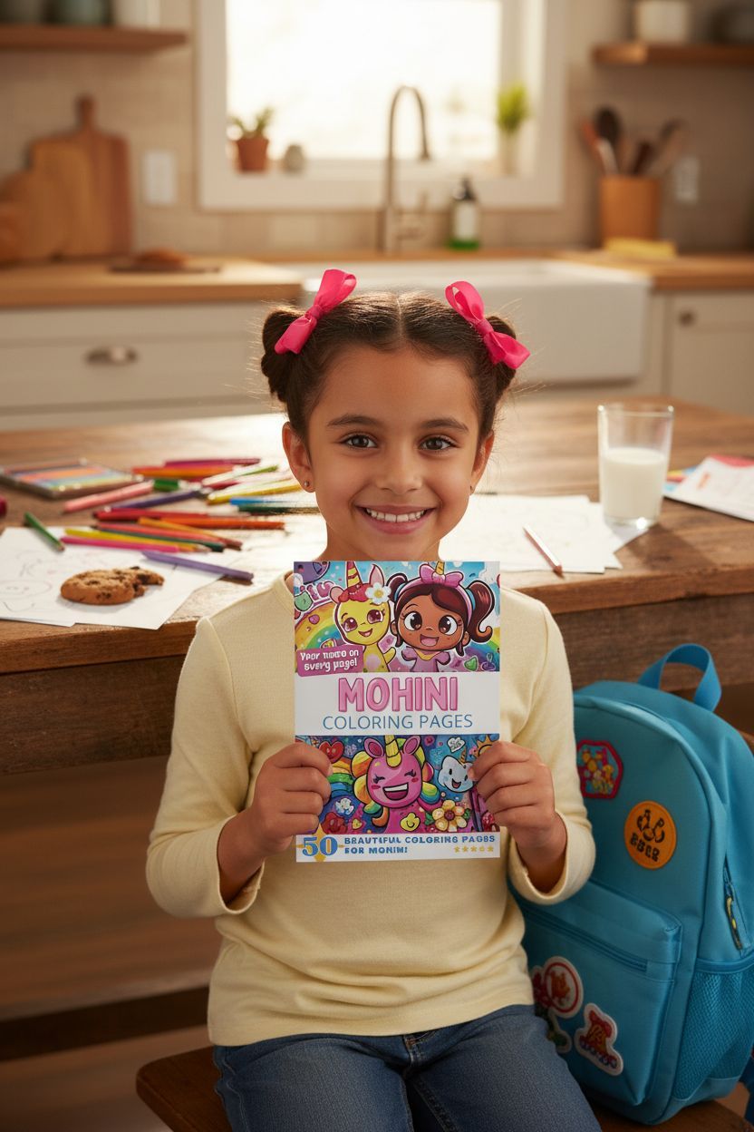 Mohini personal coloring pages