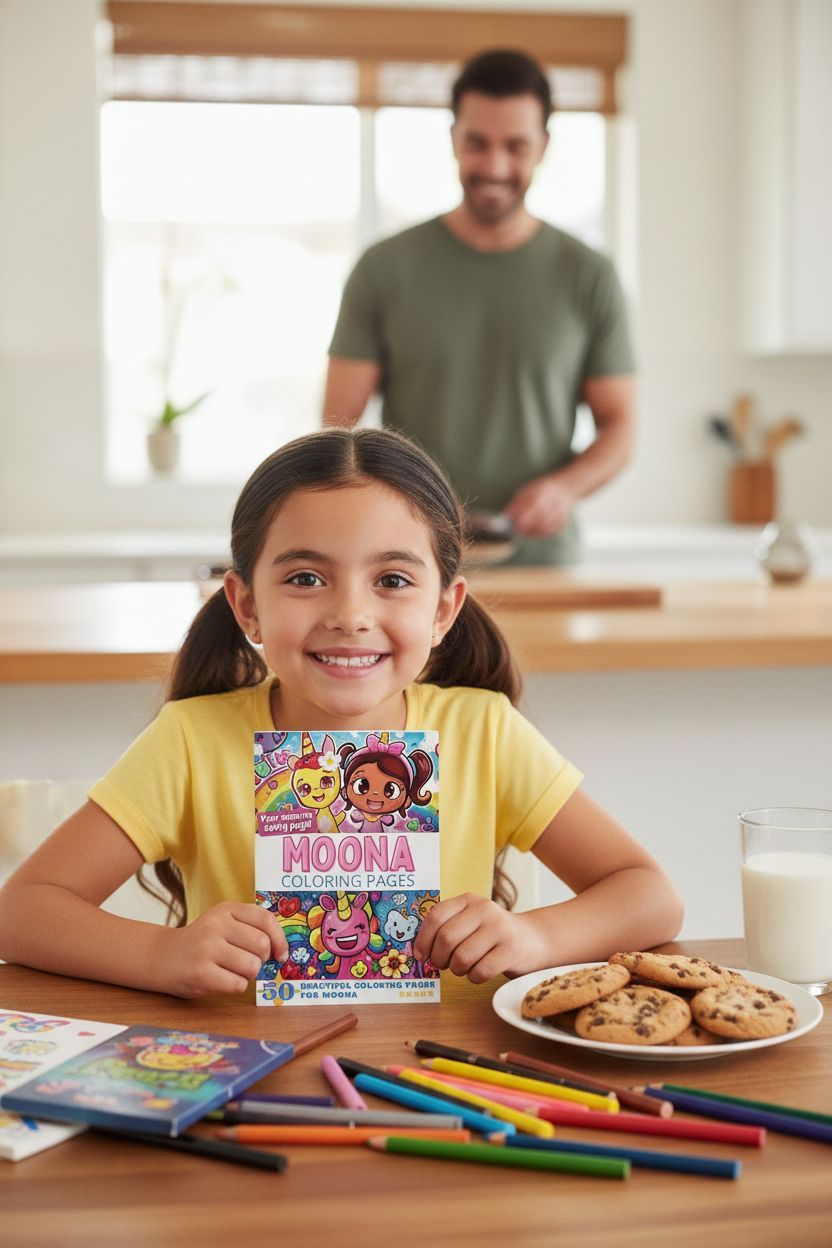 Moona personal coloring pages