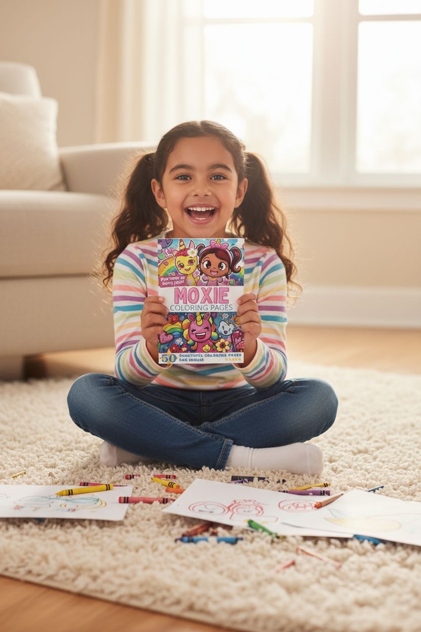 Moxie personal coloring pages