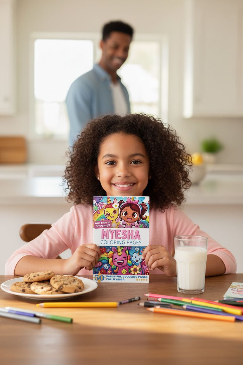 Myesha personal coloring pages