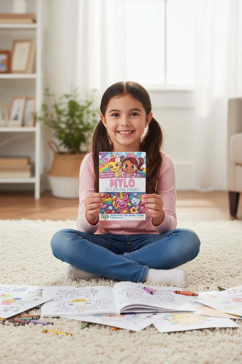 Mylo personal coloring pages