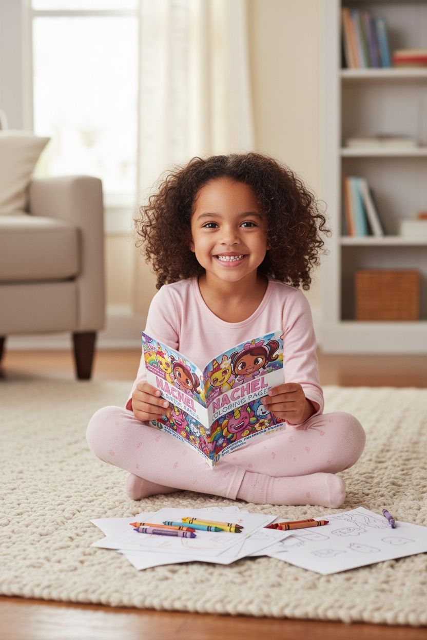 Nachel personal coloring pages