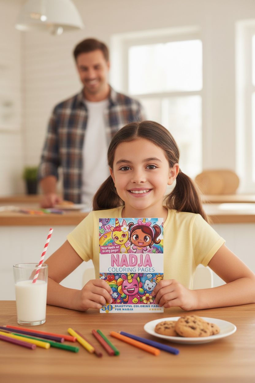 Nadja personal coloring pages