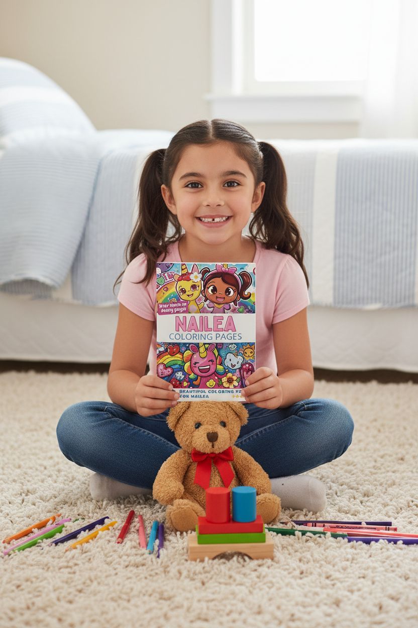 Nailea personal coloring pages